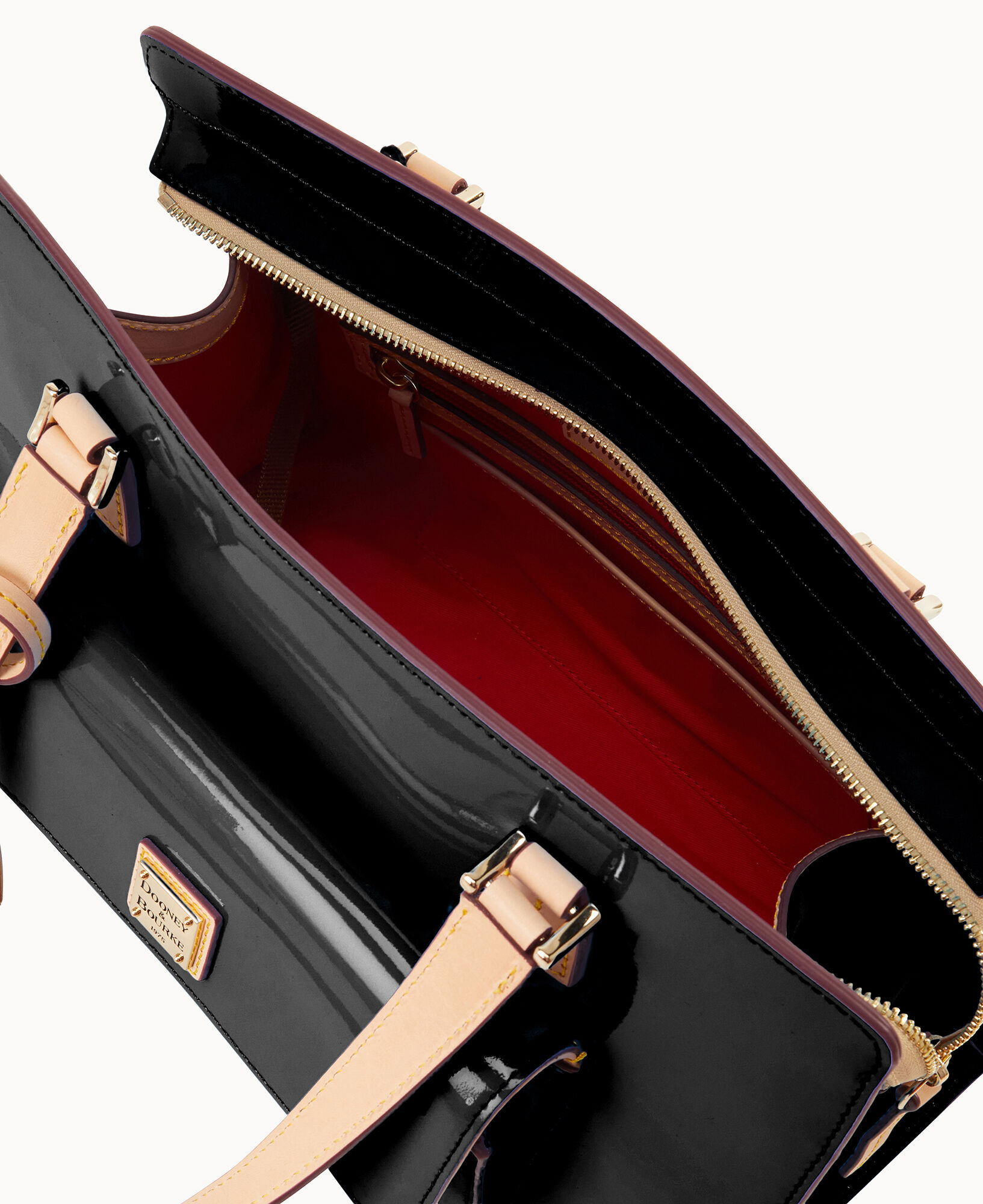 Dooney and bourke patent leather clearance handbags