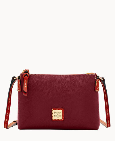 Pebble Grain Crossbody Pouchette