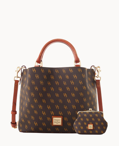Gretta Geena Satchel and Large Framed Coin Purse