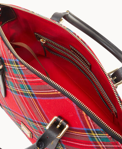 Tartan Domed Satchel