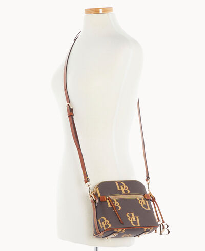 Monogram Domed Crossbody