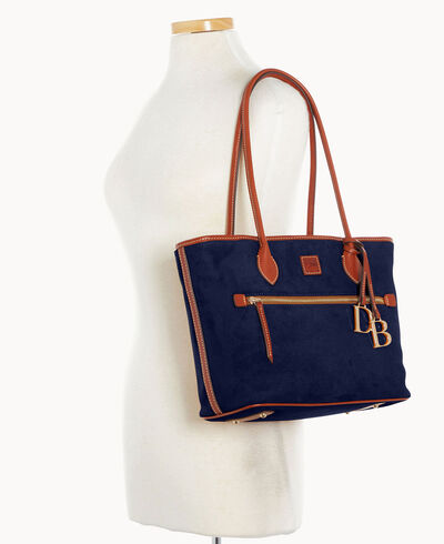 Suede Tote