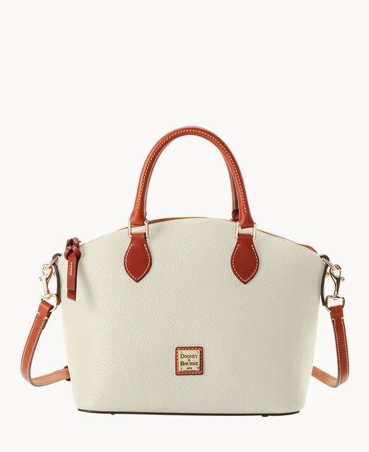 Pebble Grain Geena Satchel