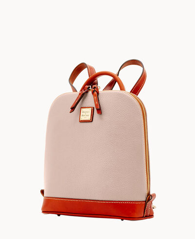 Pebble Grain Zip Pod Backpack