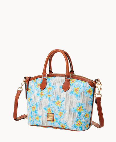 Plumeria Domed Satchel