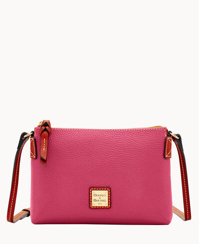 Pebble Grain Crossbody Pouchette