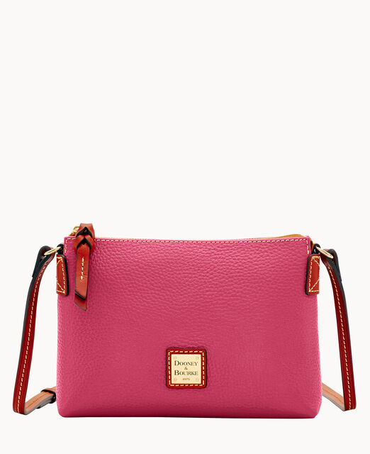 Pebble Grain Crossbody Pouchette
