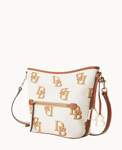 Monogram Zip Sac