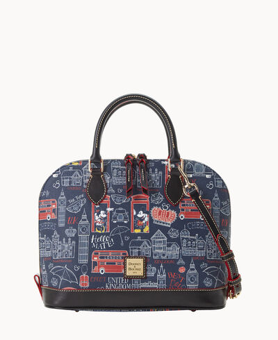 Disney England20 Zip Satchel