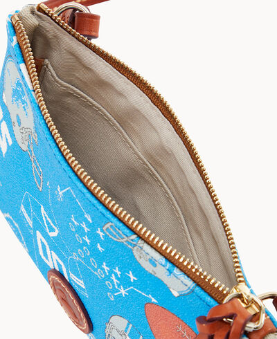 NFL Lions Top Zip Crossbody