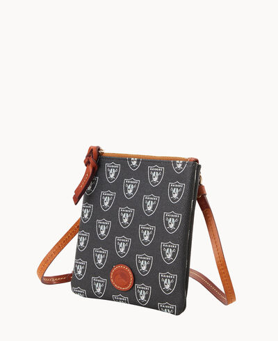 NFL Raiders Small North South Top Zip Crossbody