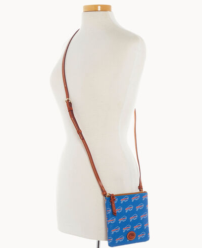 NFL Bills Small North South Top Zip Crossbody