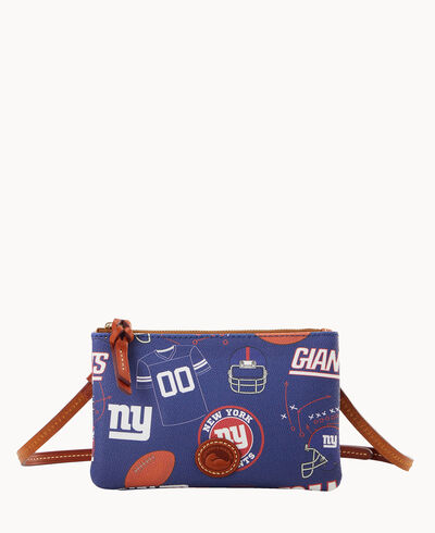 NFL NY Giants Top Zip Crossbody