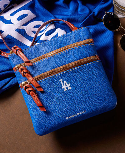 MLB Dodgers N S Triple Zip Crossbody