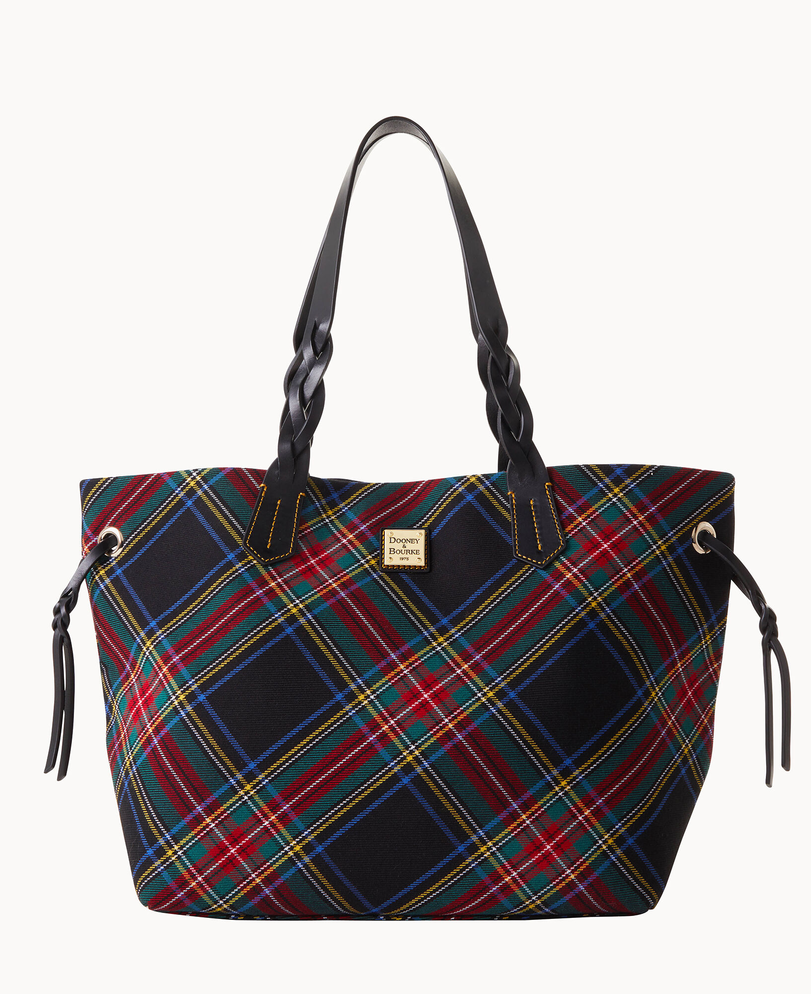 Plaid dooney on sale and bourke tote