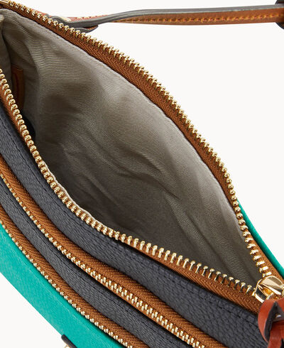 NFL Jets Triple Zip Crossbody