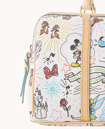 Disney Sketch Barrel Satchel