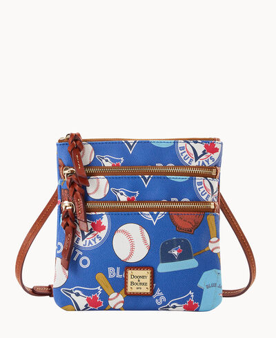 MLB Blue Jays North South Triple Zip Crossbody
