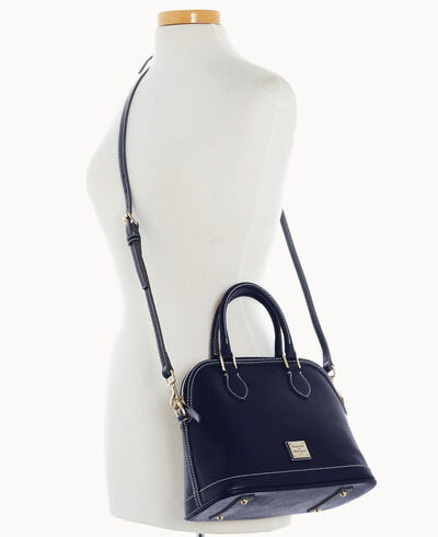 Saffiano Satchel