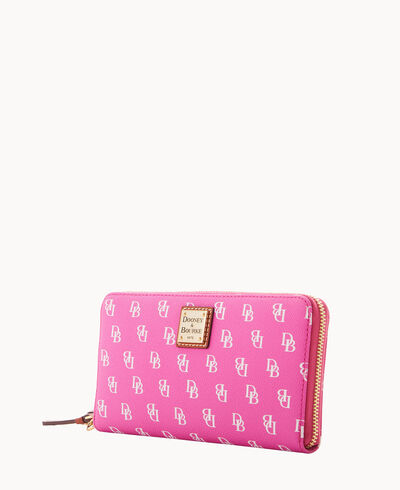 Gretta Large Zip Around Wristlet