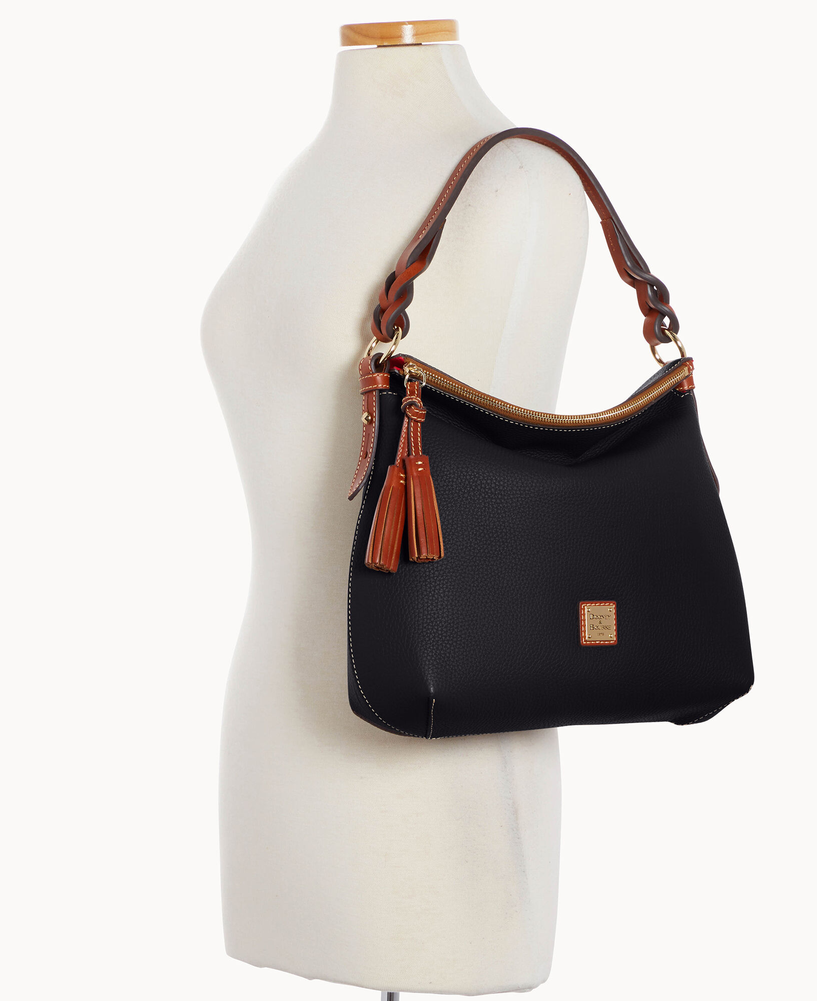 Florentine twist strap hobo sales