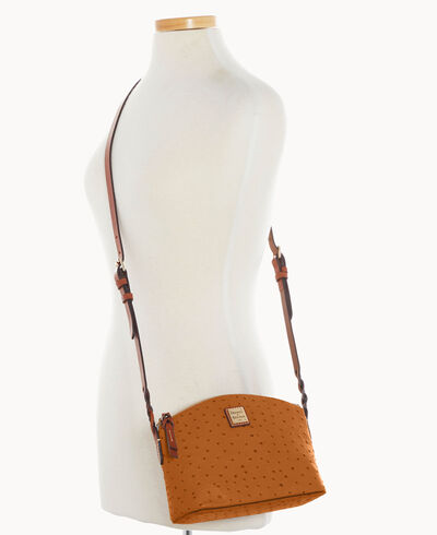 Ostrich Penny Crossbody