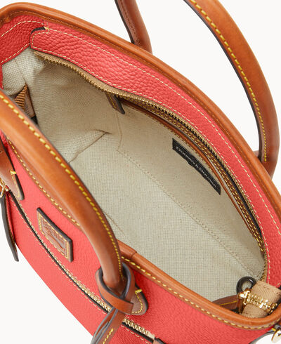 Pebble Grain Small Handle Tote