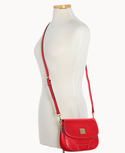Saffiano Saddle Bag
