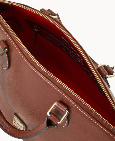 Saffiano Geena Satchel
