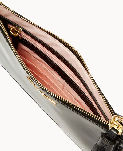 Patent Leather Carrington Wristlet