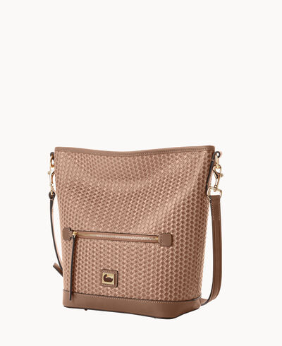 Camden Woven Small Hobo Crossbody