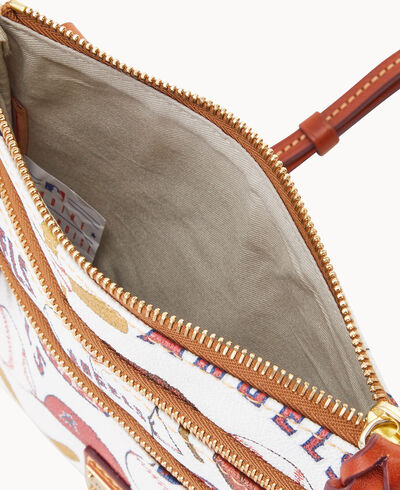 MLB Angels N S Triple Zip Crossbody