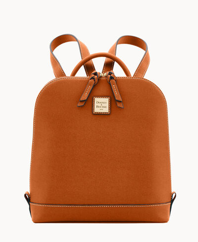 Saffiano Zip Pod Backpack