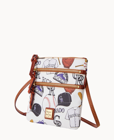 MLB Rockies N S Triple Zip Crossbody