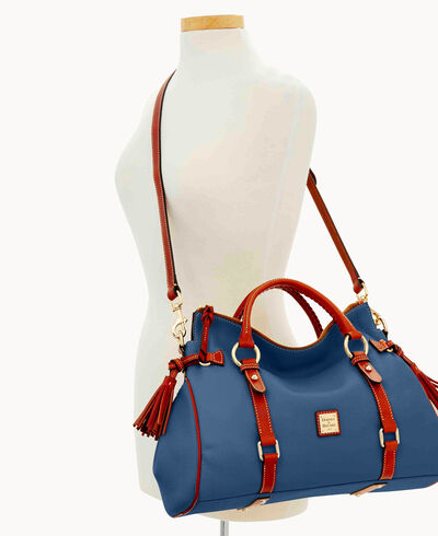 Pebble Grain Large Satchel