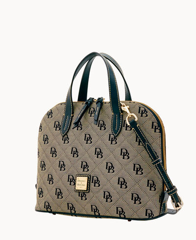 Maxi Quilt Zip Zip Satchel