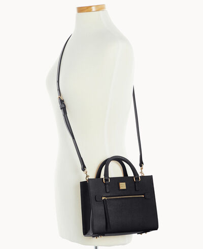 Saffiano Mini Zip Janine
