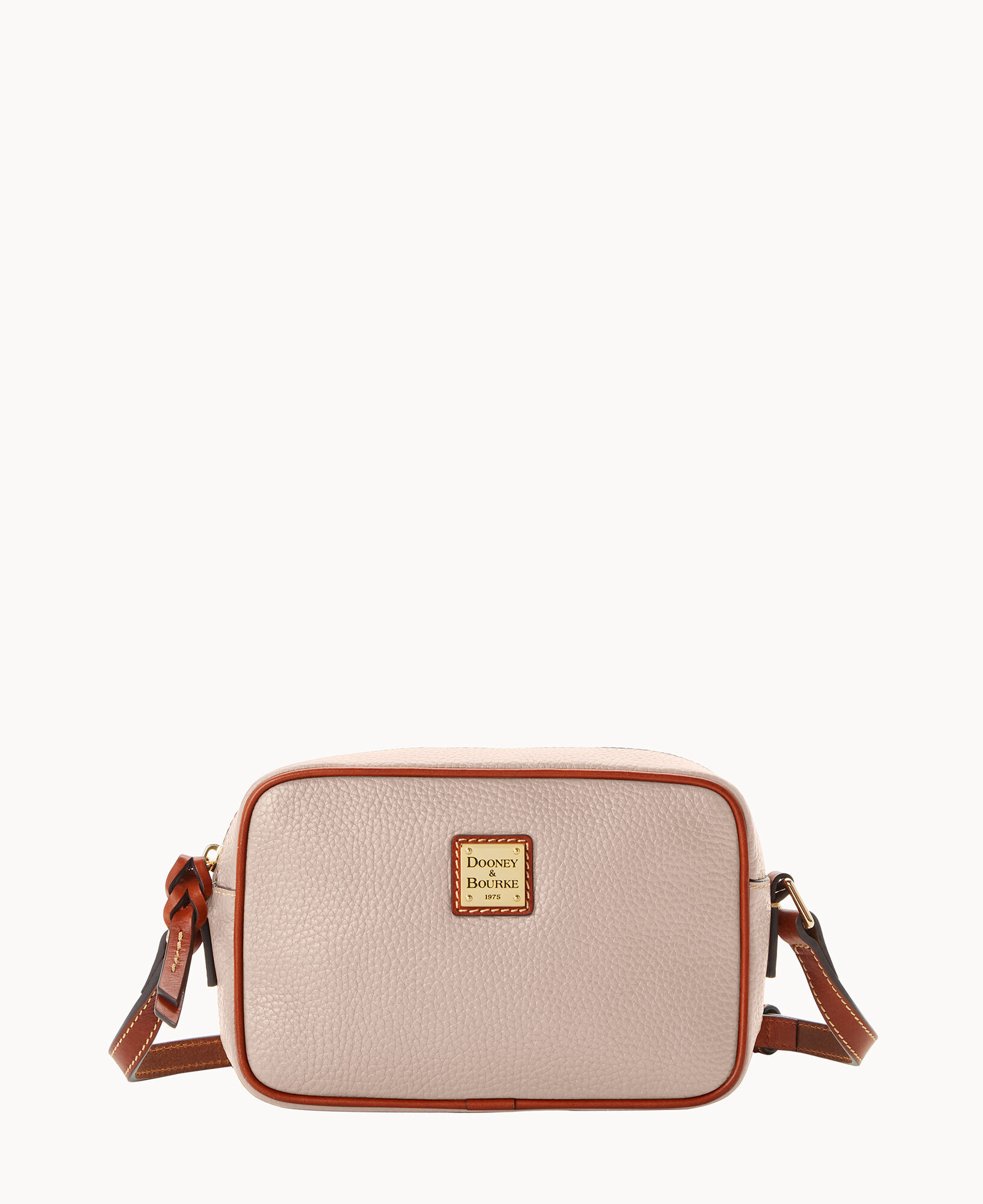 Pebble Grain Camera Crossbody