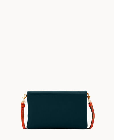 Wexford Leather Foldover Zip Crossbody