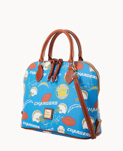 NFL Chargers Zip Zip Satchel