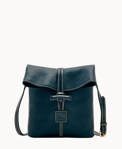 Pebble Grain Toggle Crossbody