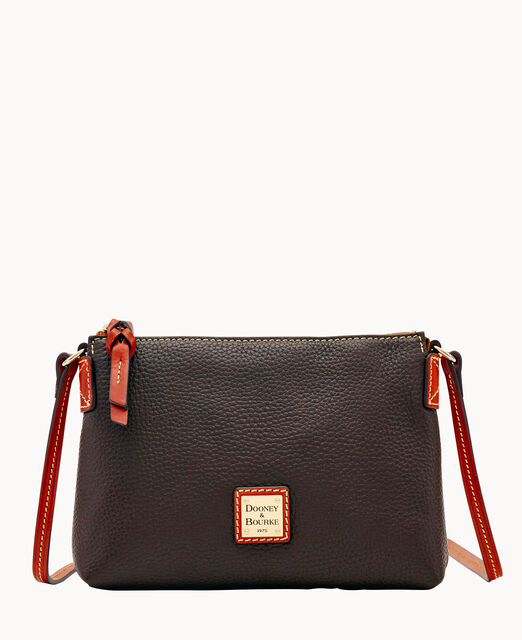 Pebble Grain Crossbody Pouchette