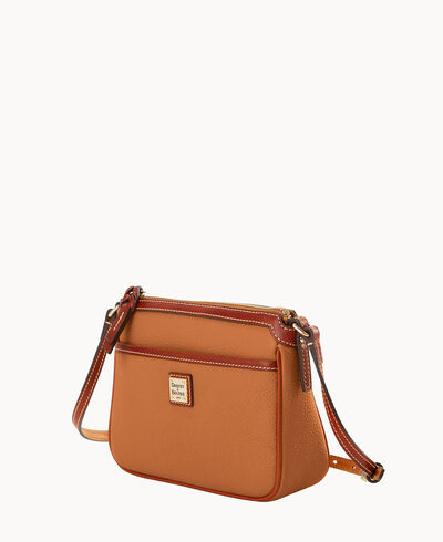 Pebble Grain East West Pocket Crossbody