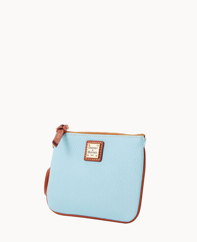 Pebble Grain Stadium Wristlet
