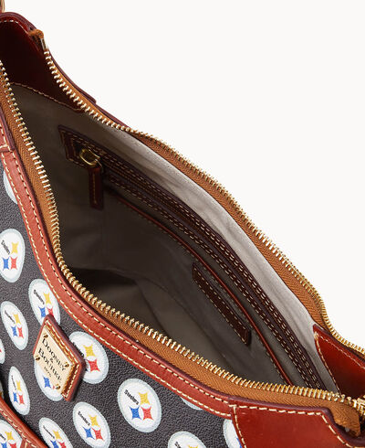 NFL Steelers Zip Hobo