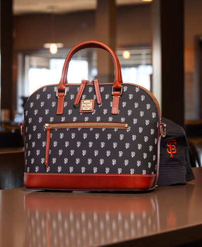 MLB Giants Domed Zip Satchel