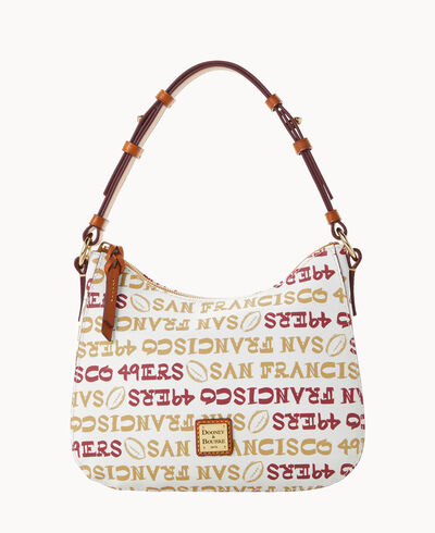NFL 49ers Small Kiley Hobo