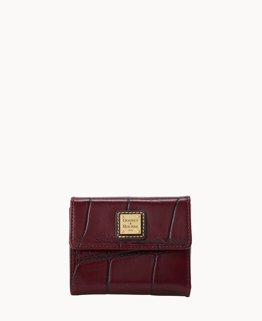 Denison Small Flap Credit Card Wallet