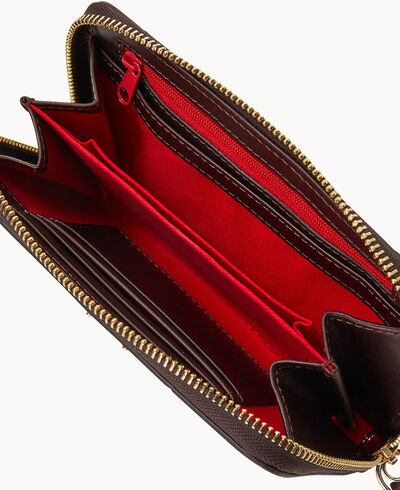 Denison Zip Around Phone Wristlet
