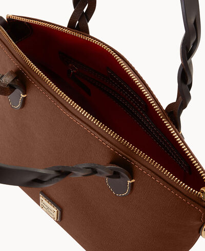 Saffiano Small Heidi Satchel